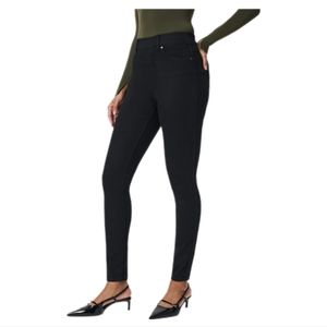 Spanx Ankle Skinny Jeans - Black - 1X Petite